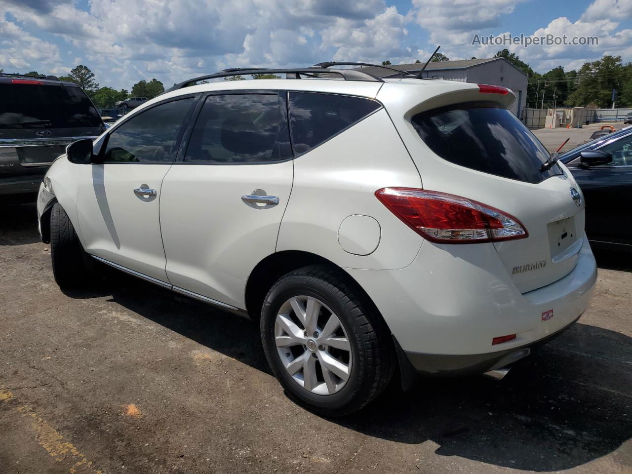 2011 Nissan Murano S White vin: JN8AZ1MU2BW068205