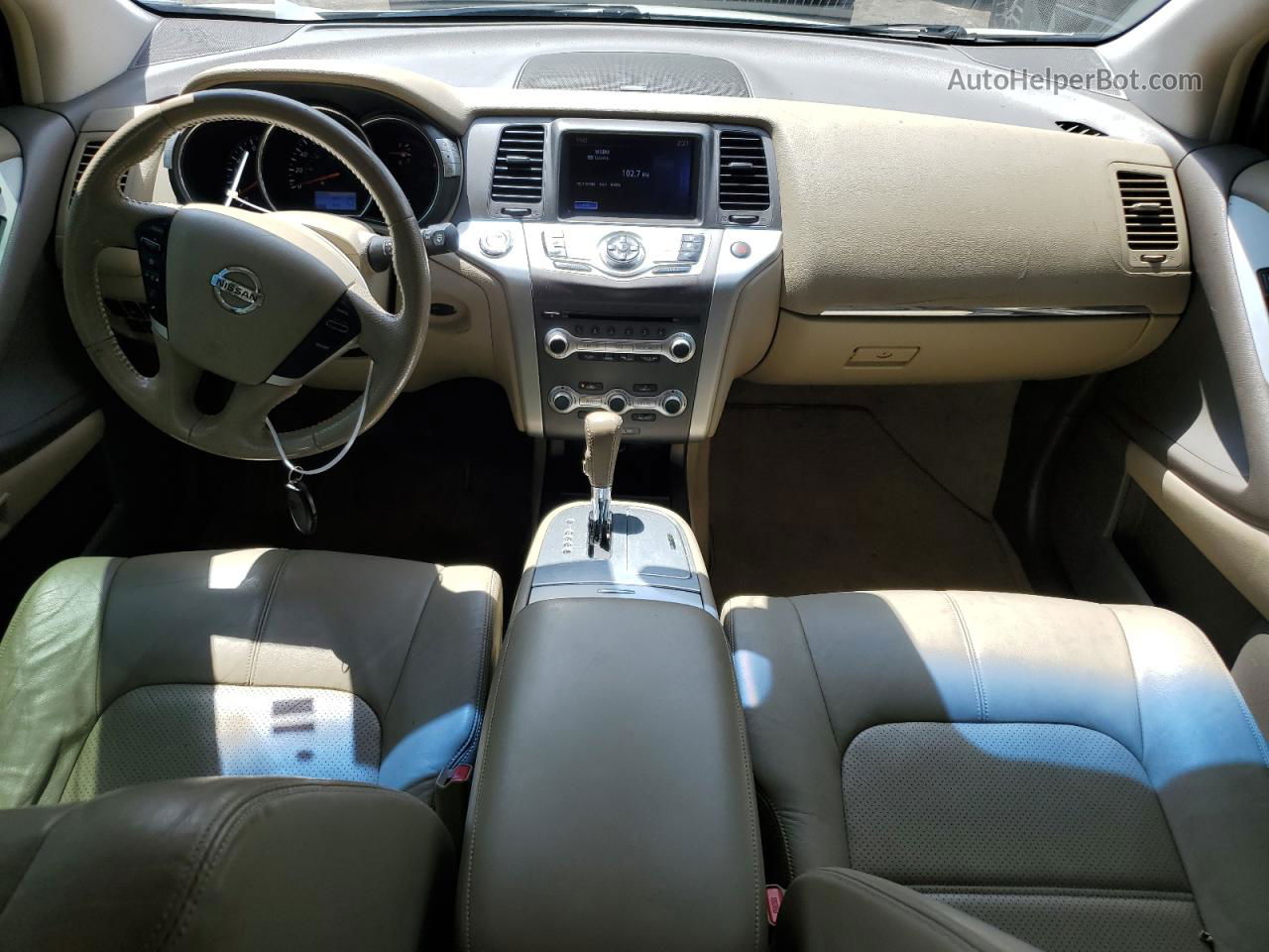 2011 Nissan Murano S Белый vin: JN8AZ1MU2BW068205