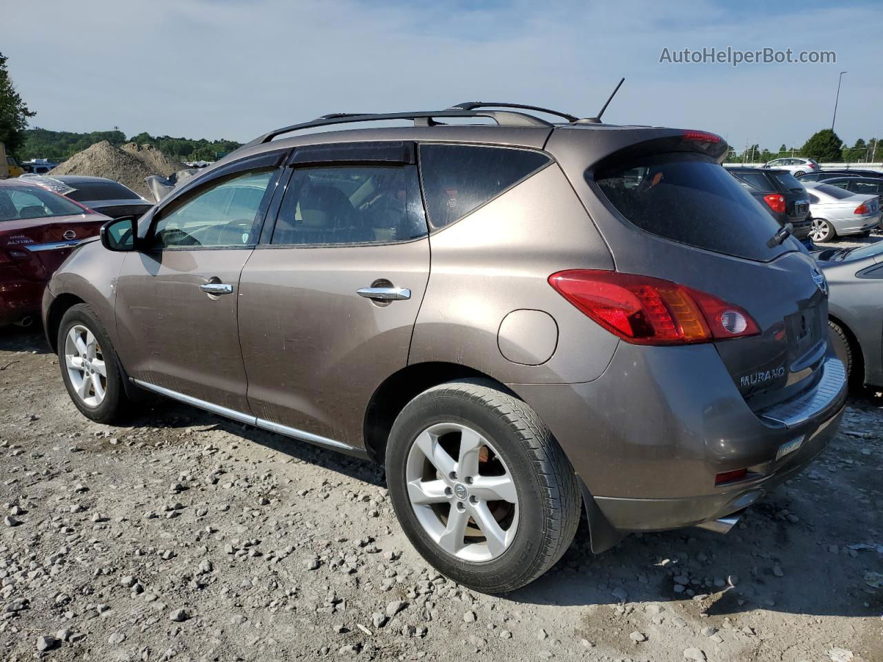 2010 Nissan Murano S Brown vin: JN8AZ1MU3AW002700