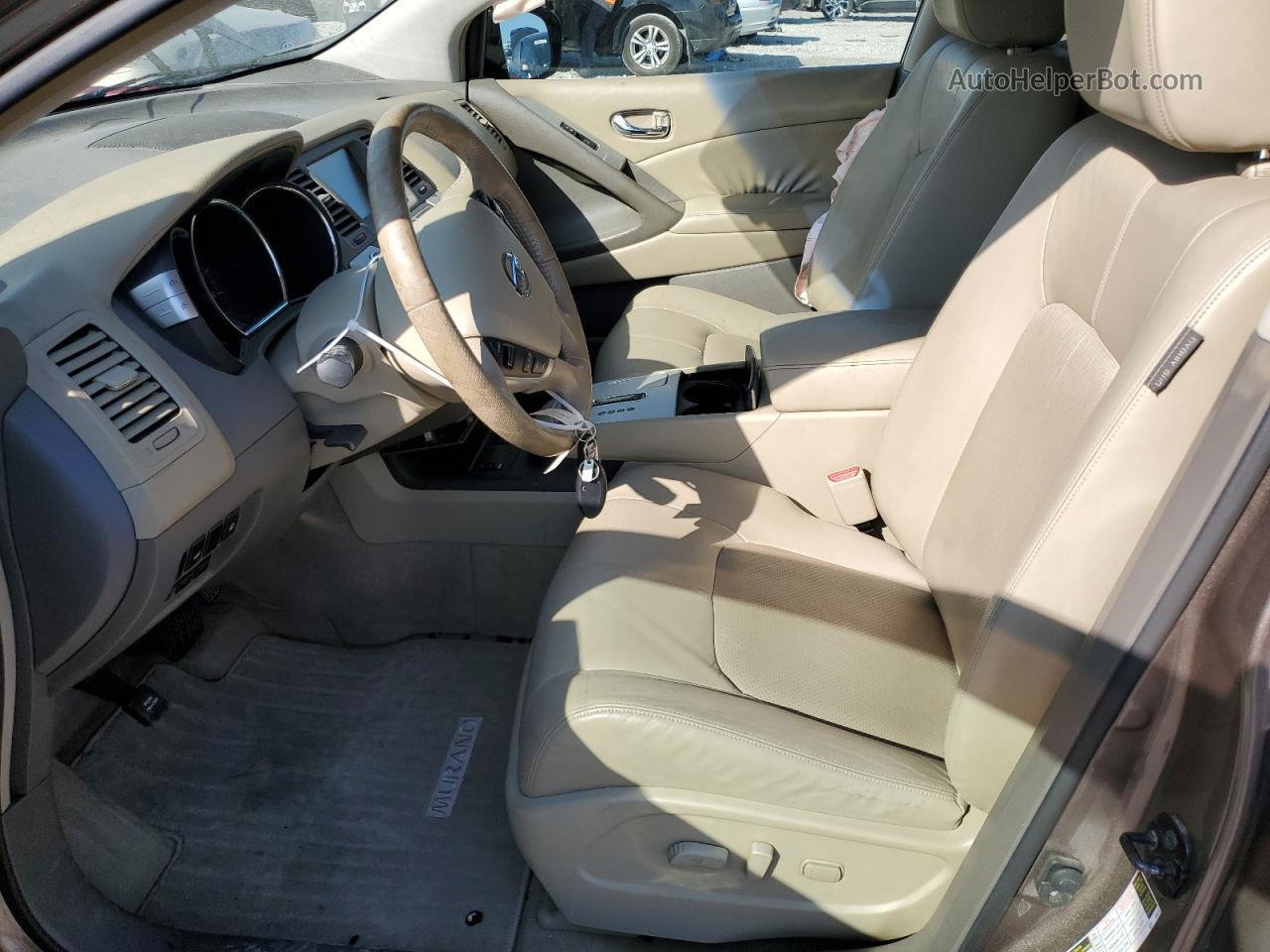 2010 Nissan Murano S Brown vin: JN8AZ1MU3AW002700