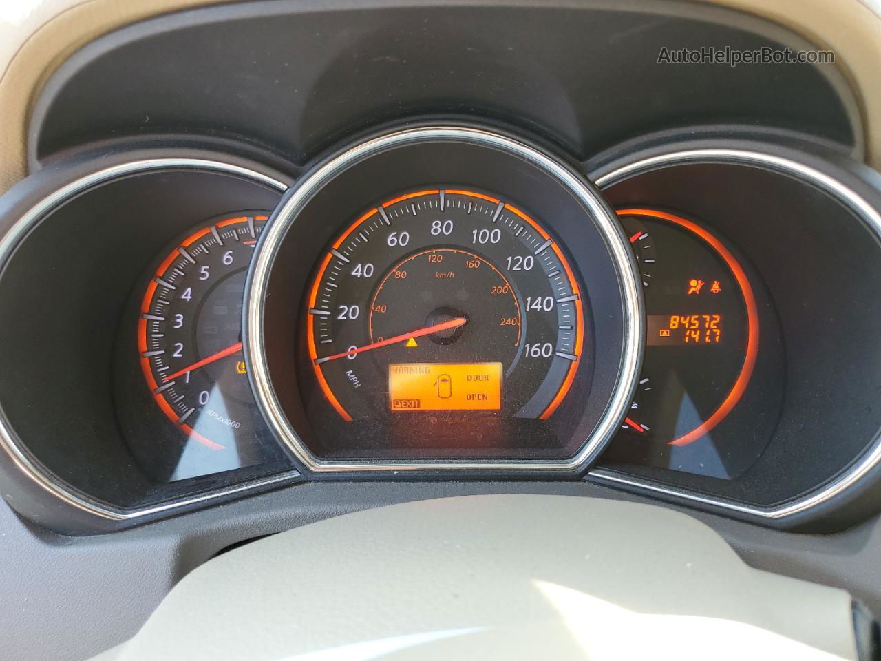2010 Nissan Murano S Brown vin: JN8AZ1MU3AW002700
