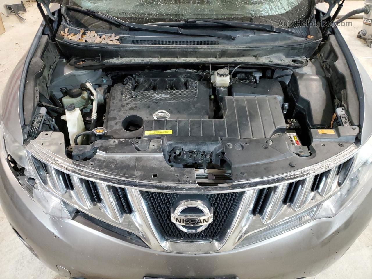 2010 Nissan Murano S Gray vin: JN8AZ1MU3AW005158