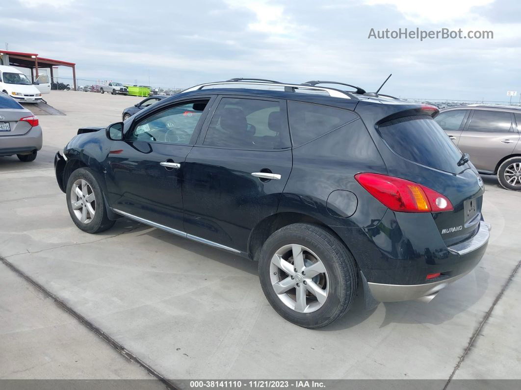 2010 Nissan Murano Sl Black vin: JN8AZ1MU3AW014328