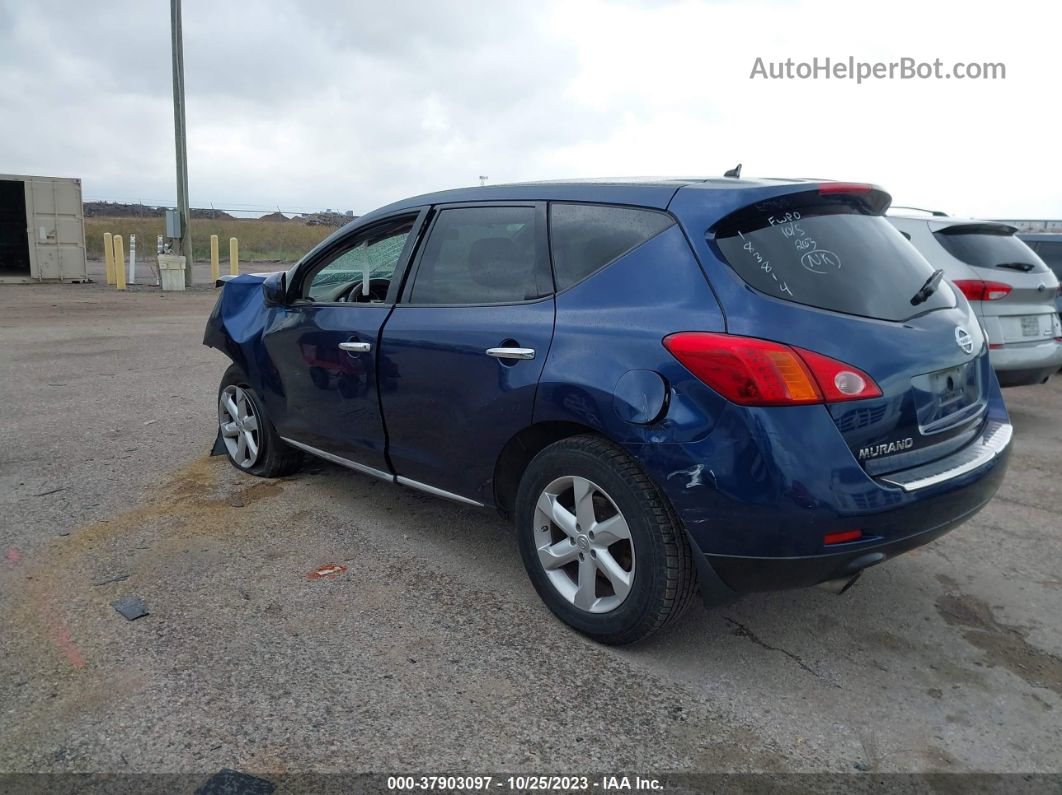 2010 Nissan Murano S Dark Blue vin: JN8AZ1MU3AW018248