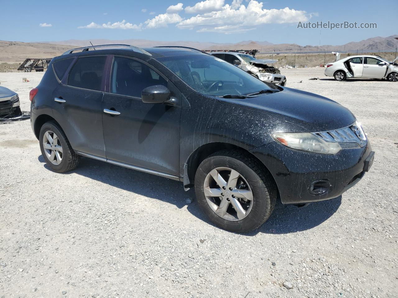 2010 Nissan Murano S Black vin: JN8AZ1MU3AW020551