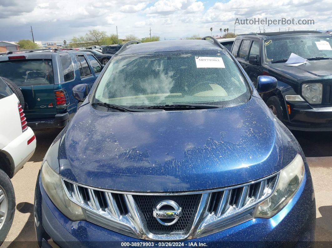 2010 Nissan Murano Sl Синий vin: JN8AZ1MU4AW000440