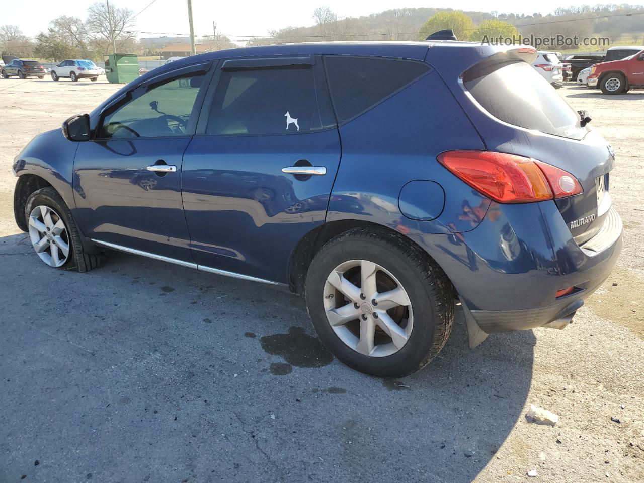 2010 Nissan Murano S Blue vin: JN8AZ1MU4AW004181