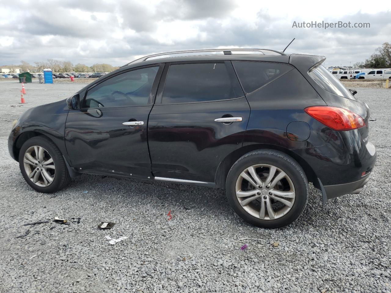2010 Nissan Murano S Black vin: JN8AZ1MU4AW006125