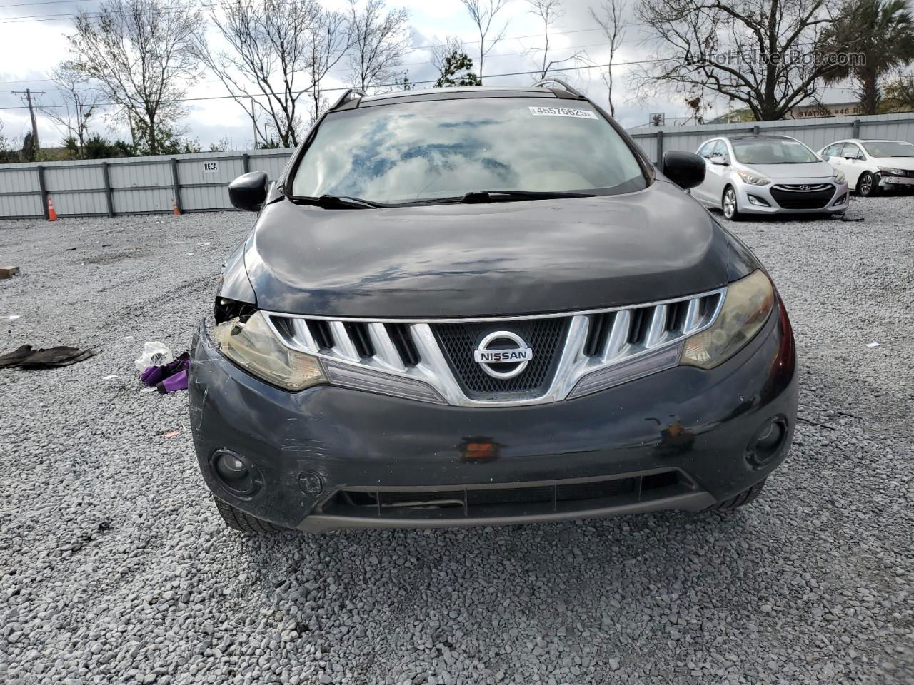 2010 Nissan Murano S Black vin: JN8AZ1MU4AW006125