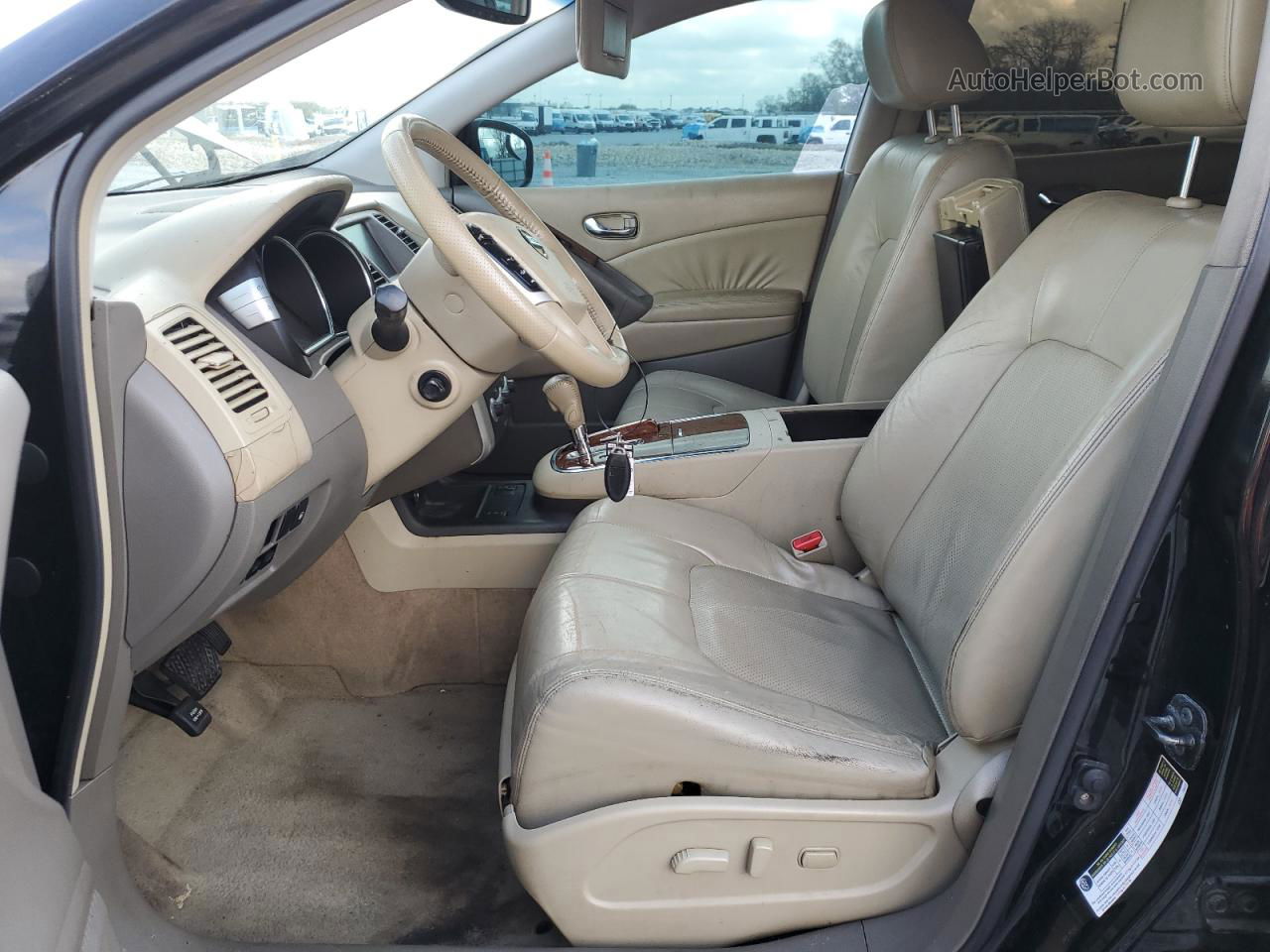 2010 Nissan Murano S Black vin: JN8AZ1MU4AW006125
