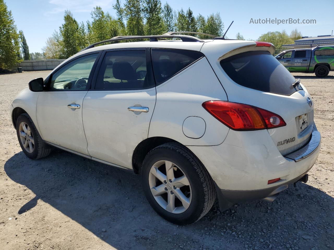 2010 Nissan Murano S White vin: JN8AZ1MU4AW008361