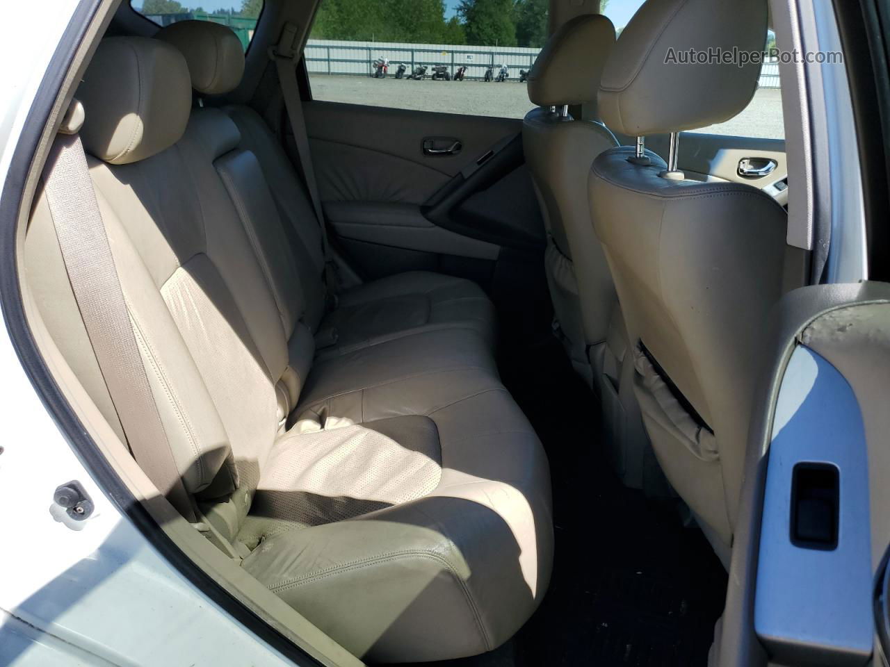 2010 Nissan Murano S White vin: JN8AZ1MU4AW008361