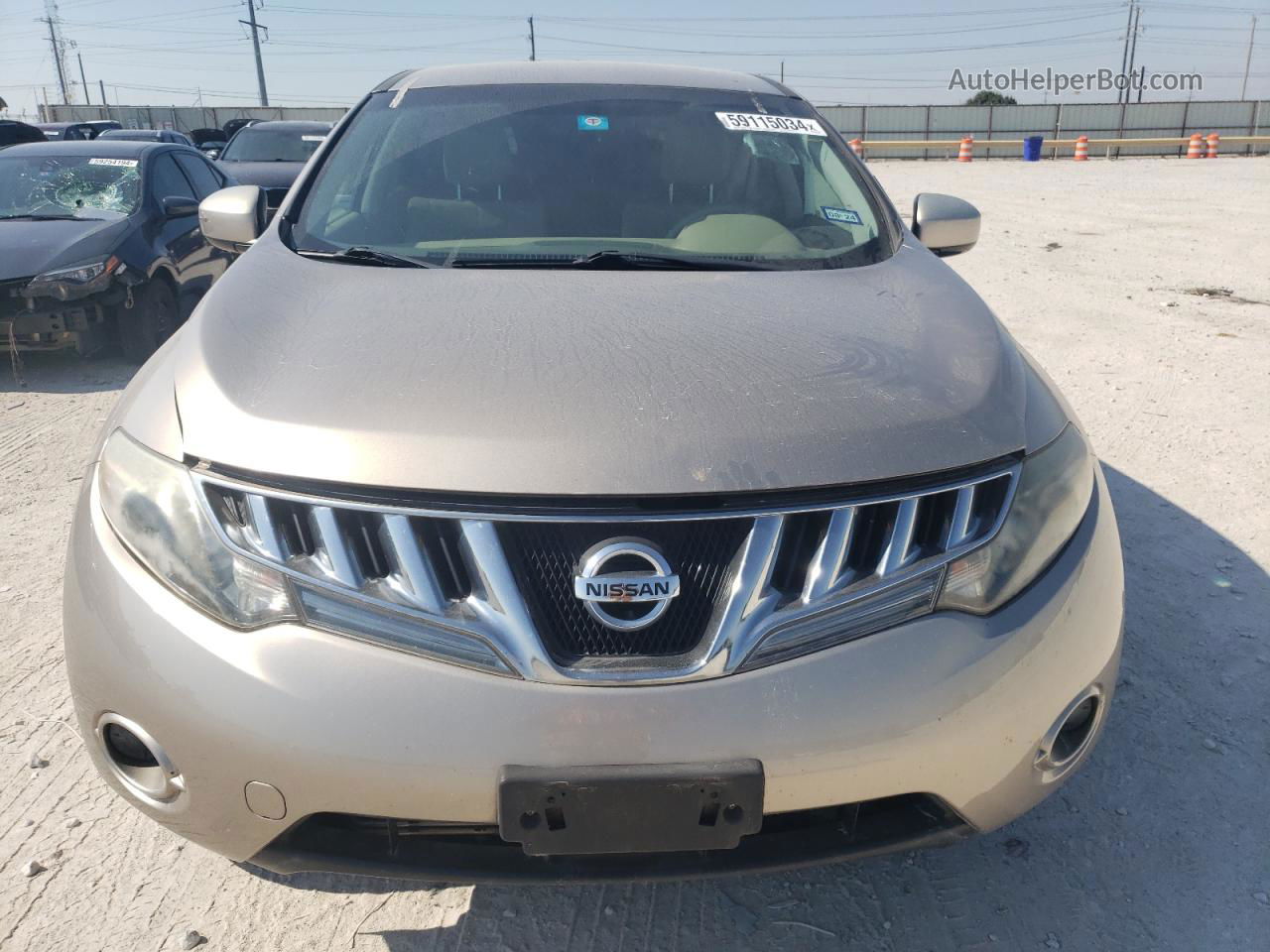 2010 Nissan Murano S Gold vin: JN8AZ1MU4AW017917