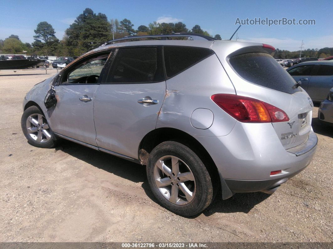 2010 Nissan Murano Sl Silver vin: JN8AZ1MU4AW018887