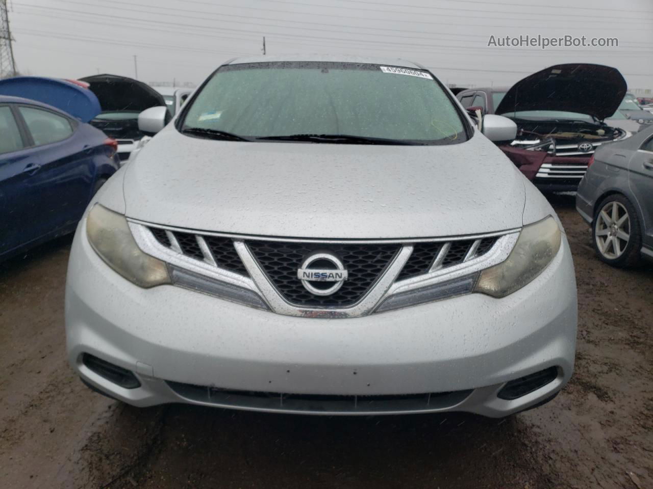 2011 Nissan Murano S Серебряный vin: JN8AZ1MU4BW056427