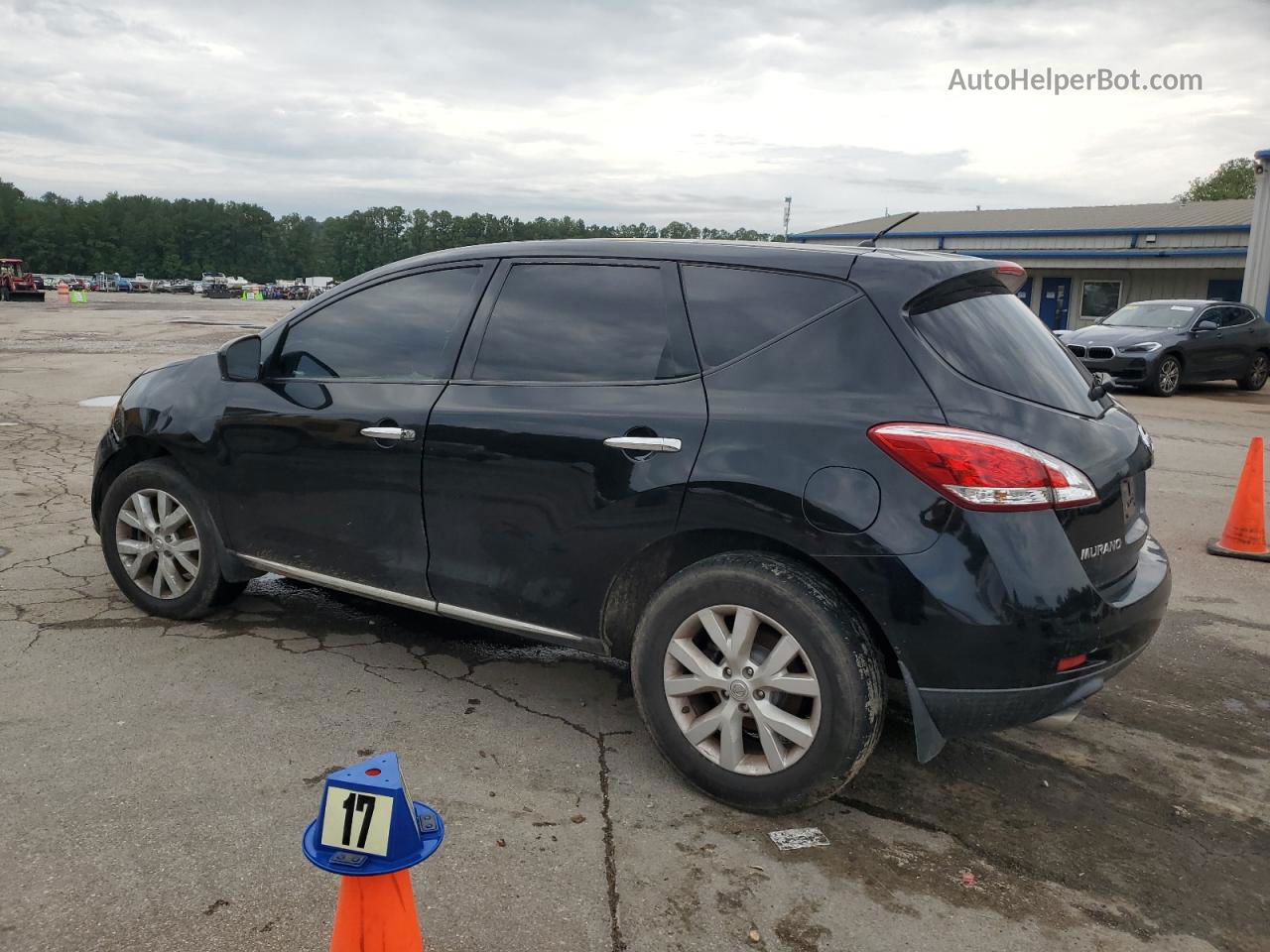 2011 Nissan Murano S Black vin: JN8AZ1MU4BW056914