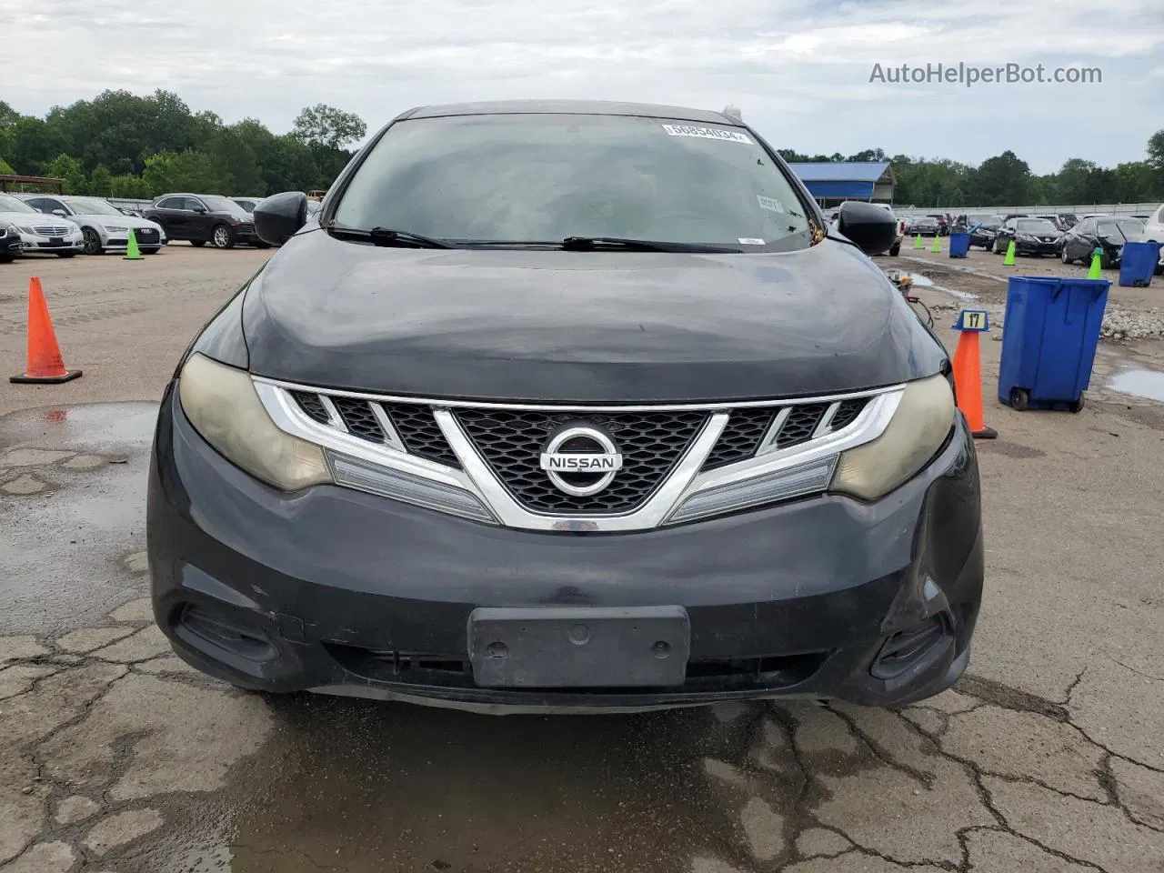 2011 Nissan Murano S Black vin: JN8AZ1MU4BW056914