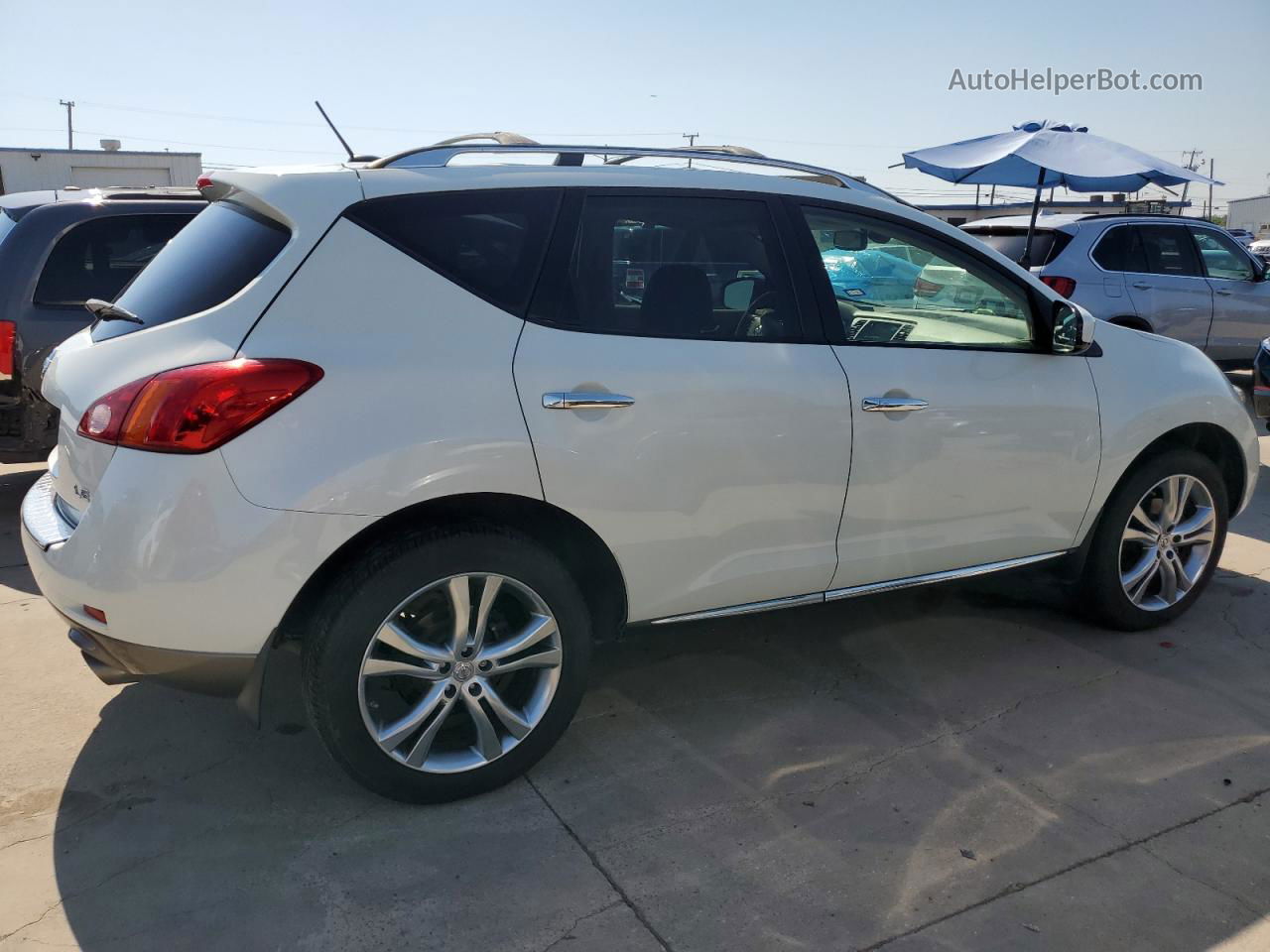 2010 Nissan Murano S Белый vin: JN8AZ1MU5AW010944