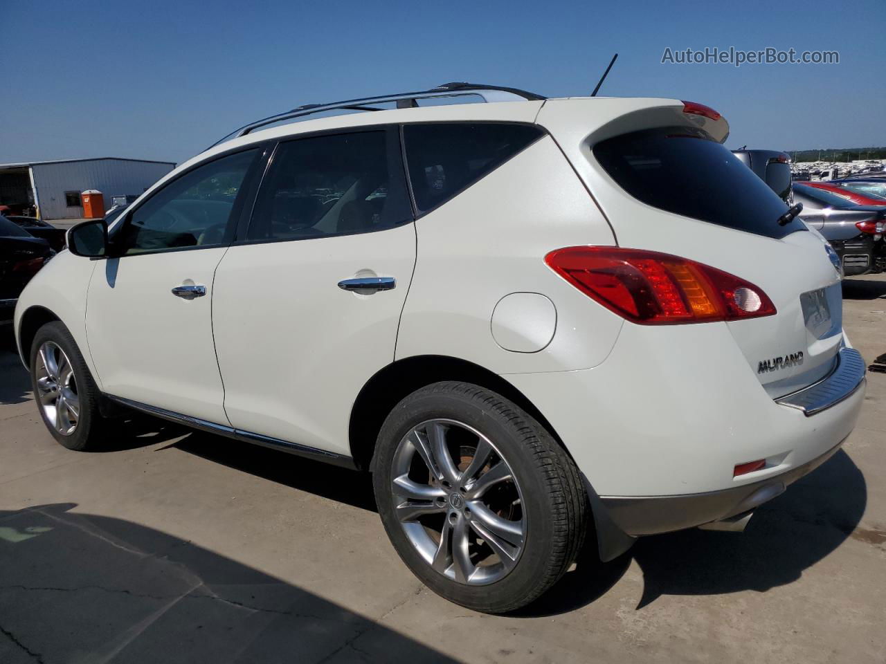 2010 Nissan Murano S Белый vin: JN8AZ1MU5AW010944