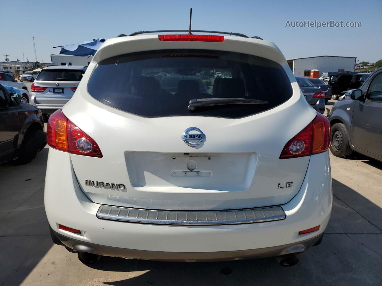 2010 Nissan Murano S Белый vin: JN8AZ1MU5AW010944