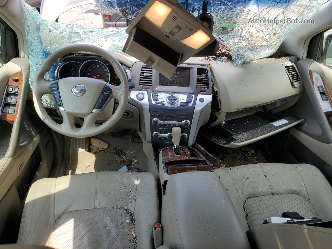 2010 Nissan Murano S Beige vin: JN8AZ1MU5AW019109