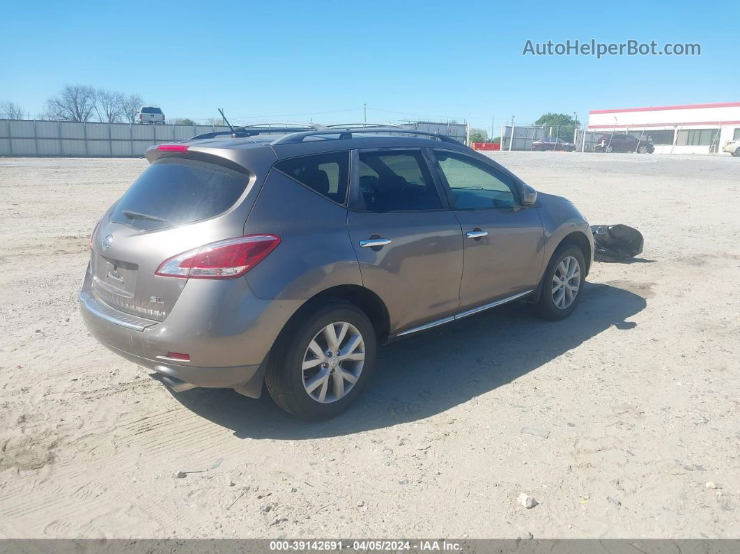 2011 Nissan Murano Sl Коричневый vin: JN8AZ1MU5BW053326