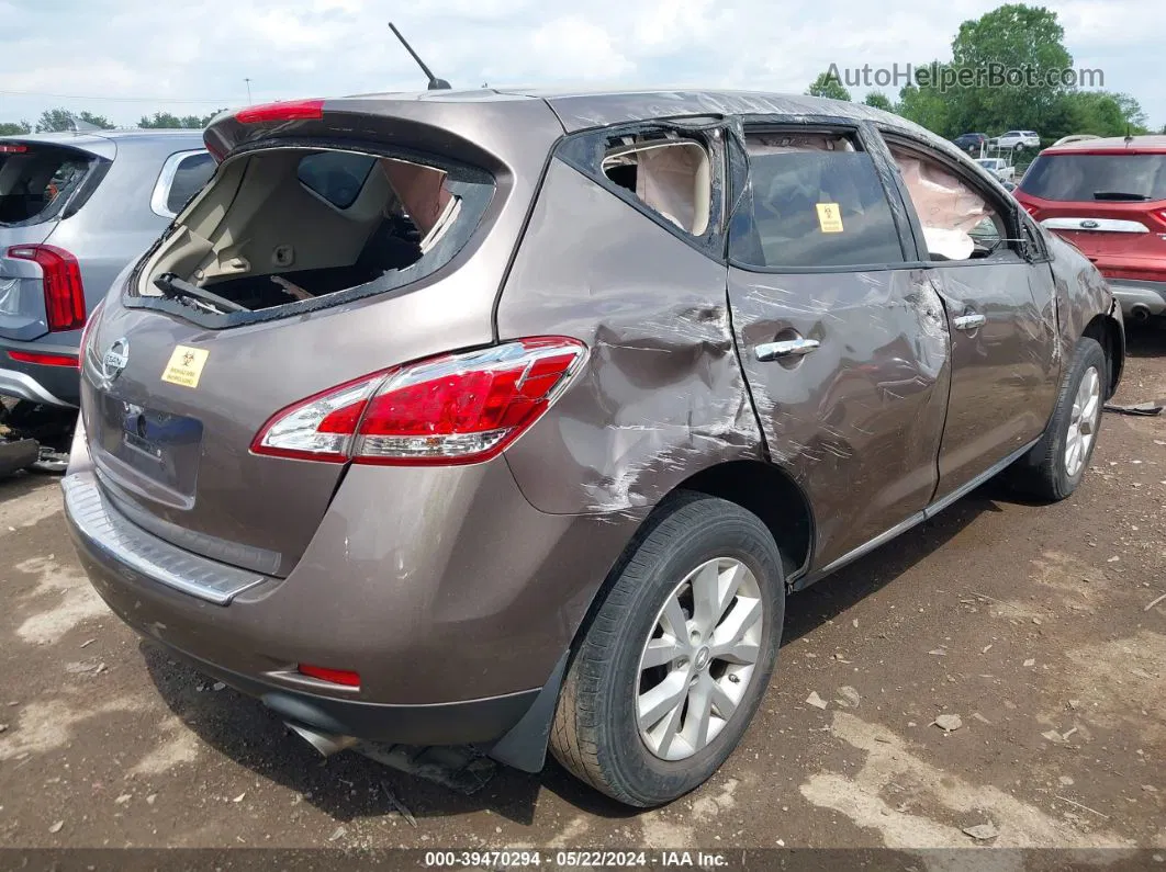 2011 Nissan Murano S Серый vin: JN8AZ1MU5BW055237