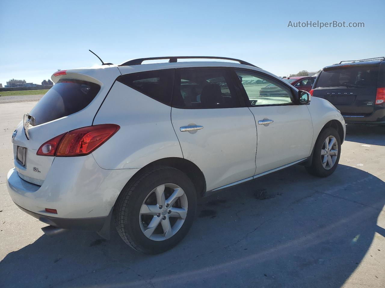 2010 Nissan Murano S White vin: JN8AZ1MU7AW001159