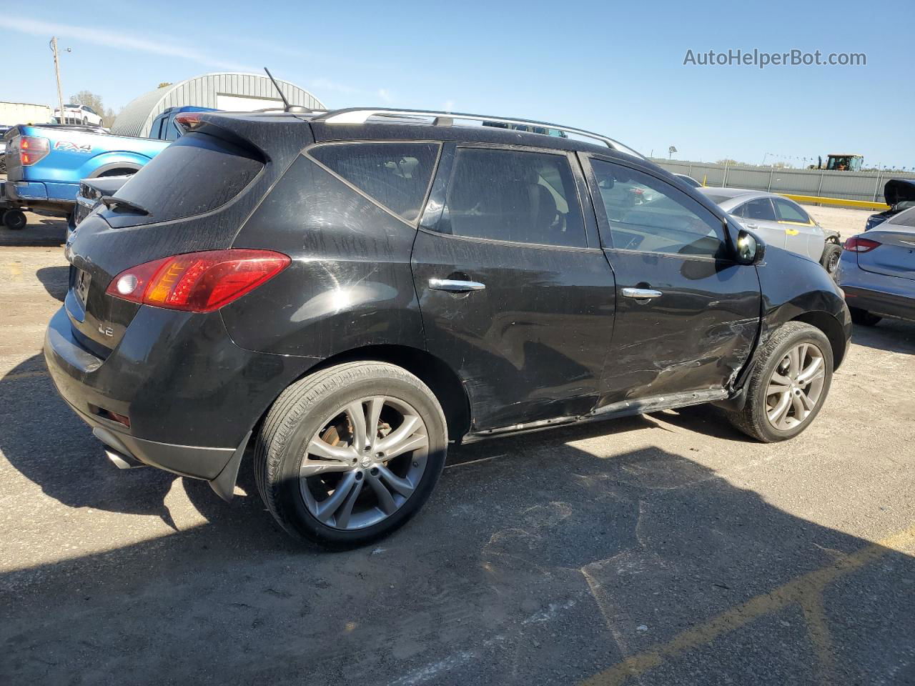 2010 Nissan Murano S Черный vin: JN8AZ1MU7AW003509
