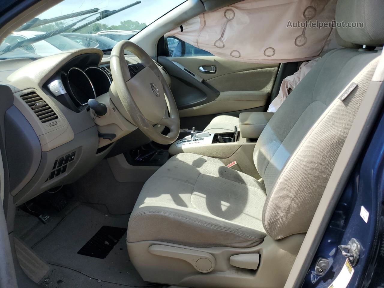 2010 Nissan Murano S Синий vin: JN8AZ1MU7AW019175