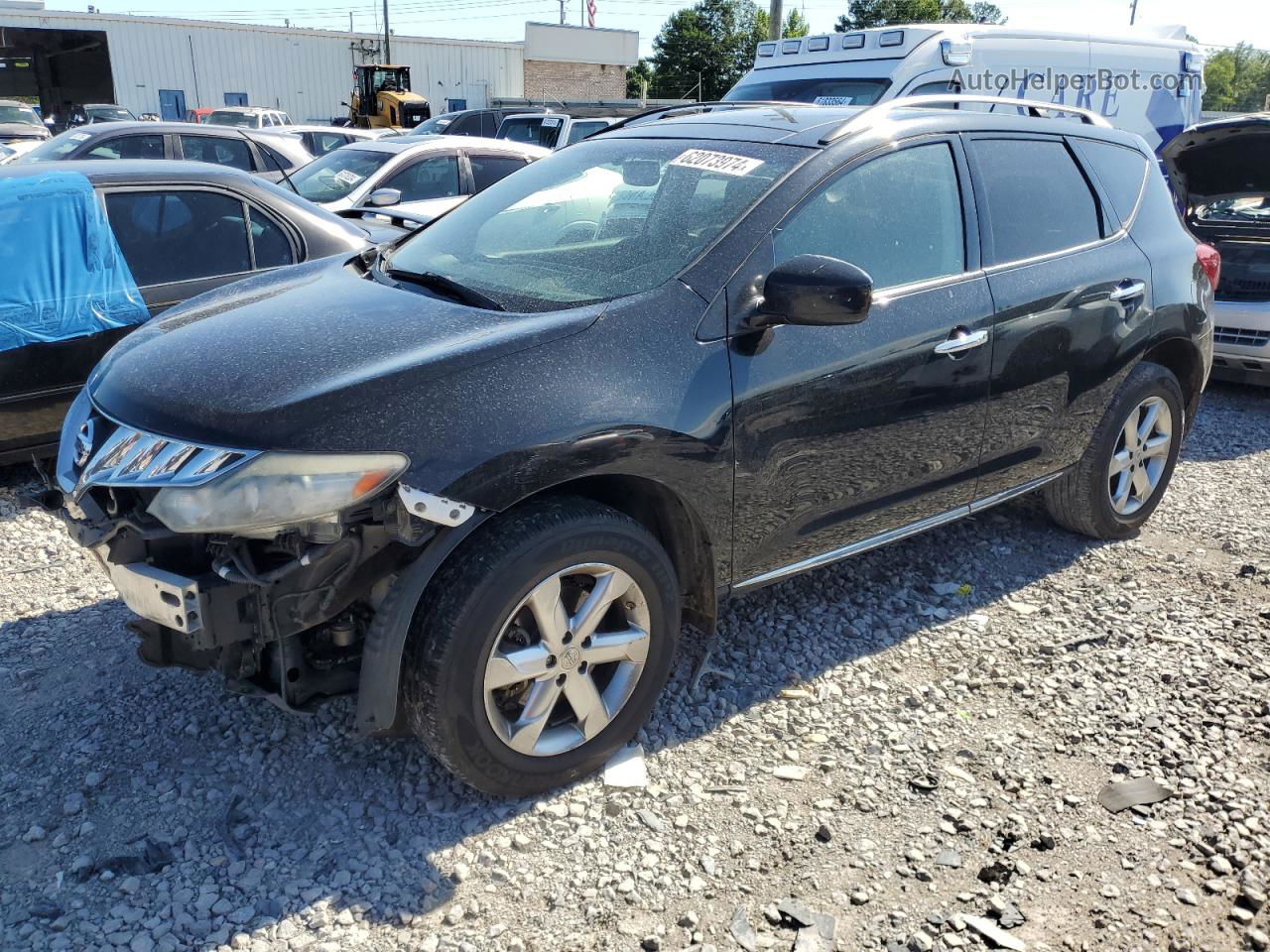 2010 Nissan Murano S Черный vin: JN8AZ1MU7AW020360