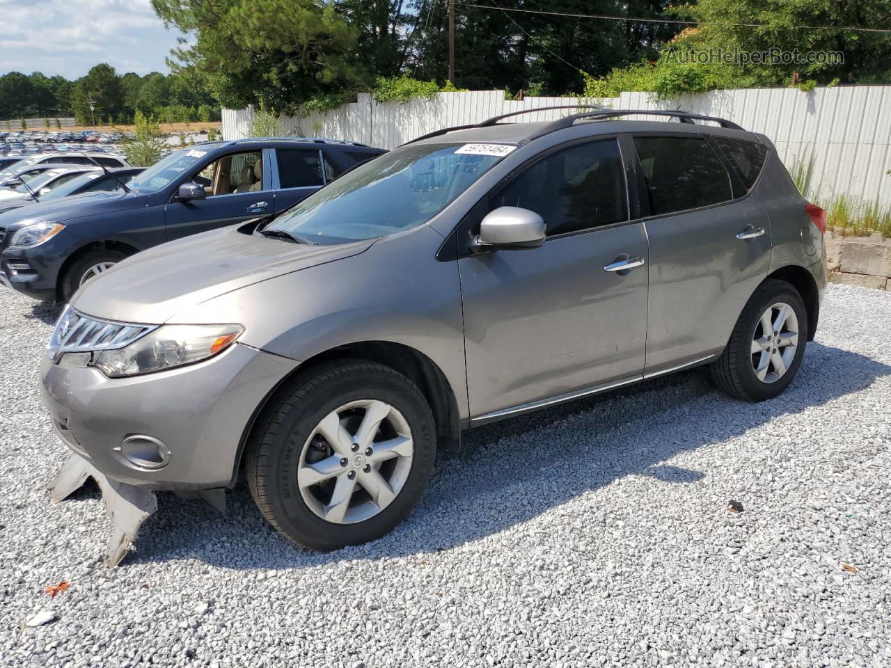 2010 Nissan Murano S Cream vin: JN8AZ1MU8AW007049