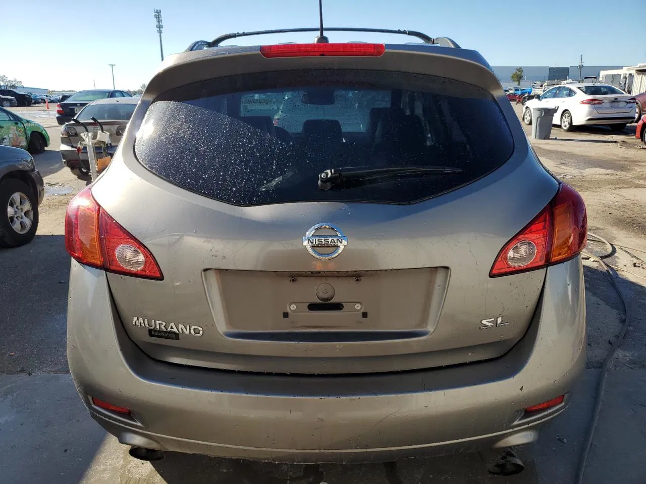 2010 Nissan Murano S Серый vin: JN8AZ1MU8AW007987