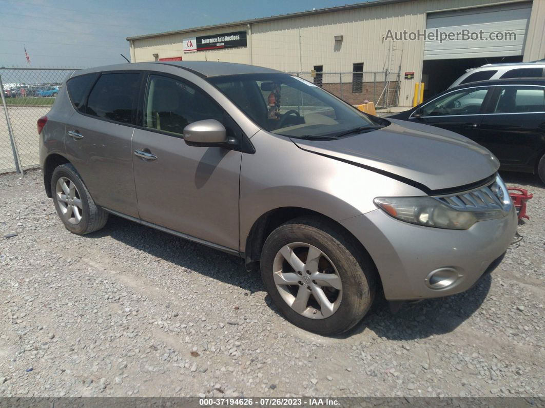 2010 Nissan Murano S Золотой vin: JN8AZ1MU8AW015815