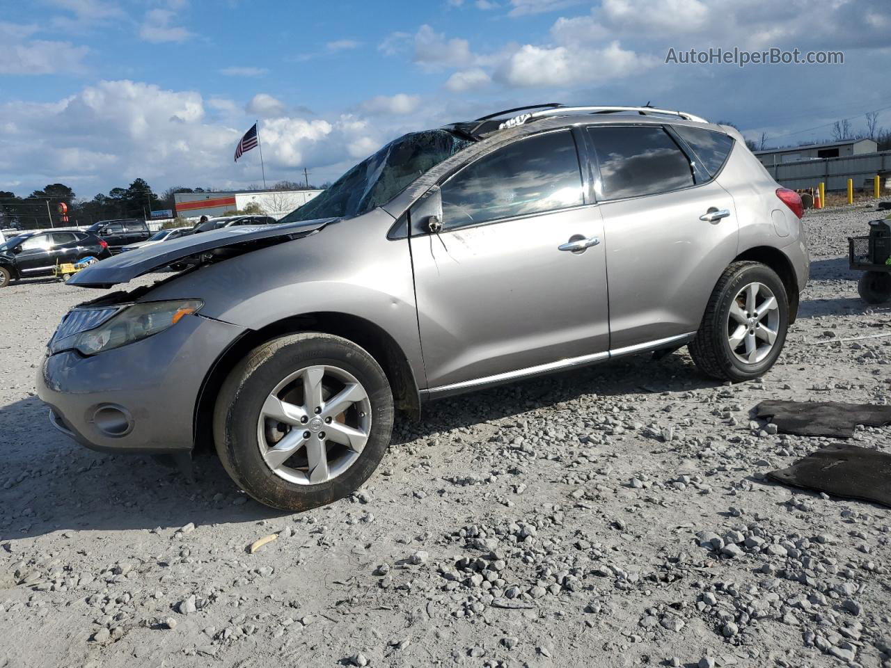 2010 Nissan Murano S Серебряный vin: JN8AZ1MU8AW019654