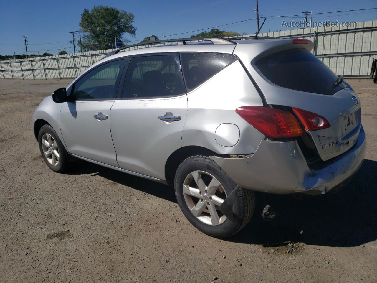 2010 Nissan Murano S Silver vin: JN8AZ1MU8AW020416