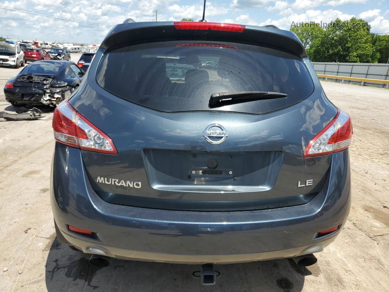 2011 Nissan Murano S Charcoal vin: JN8AZ1MU8BW053286