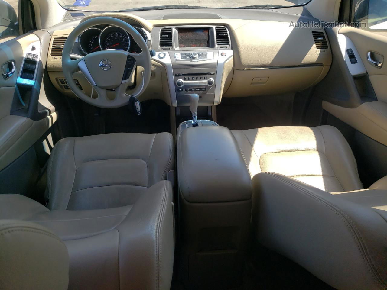 2011 Nissan Murano S White vin: JN8AZ1MU8BW056284