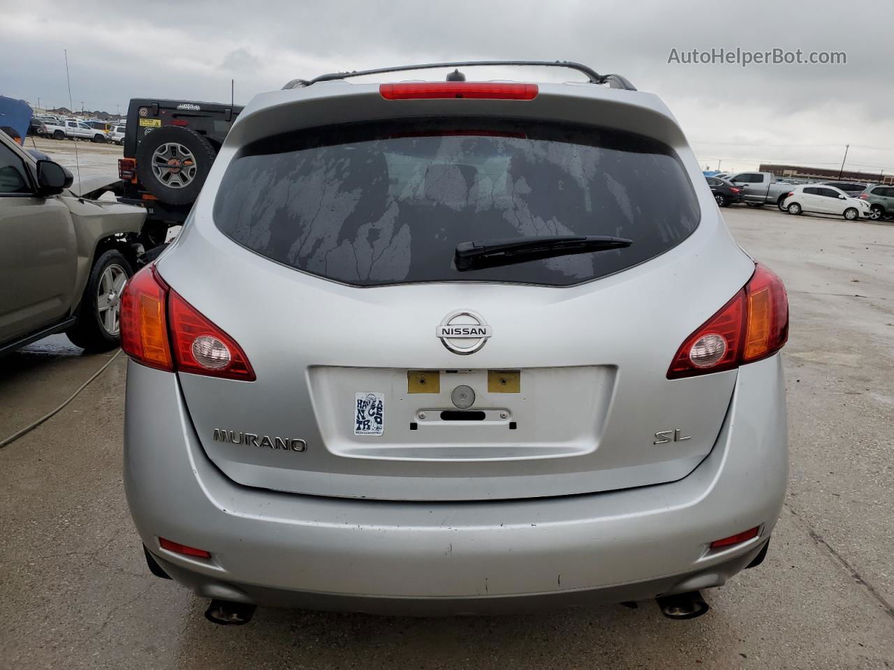 2010 Nissan Murano S Silver vin: JN8AZ1MU9AW005455