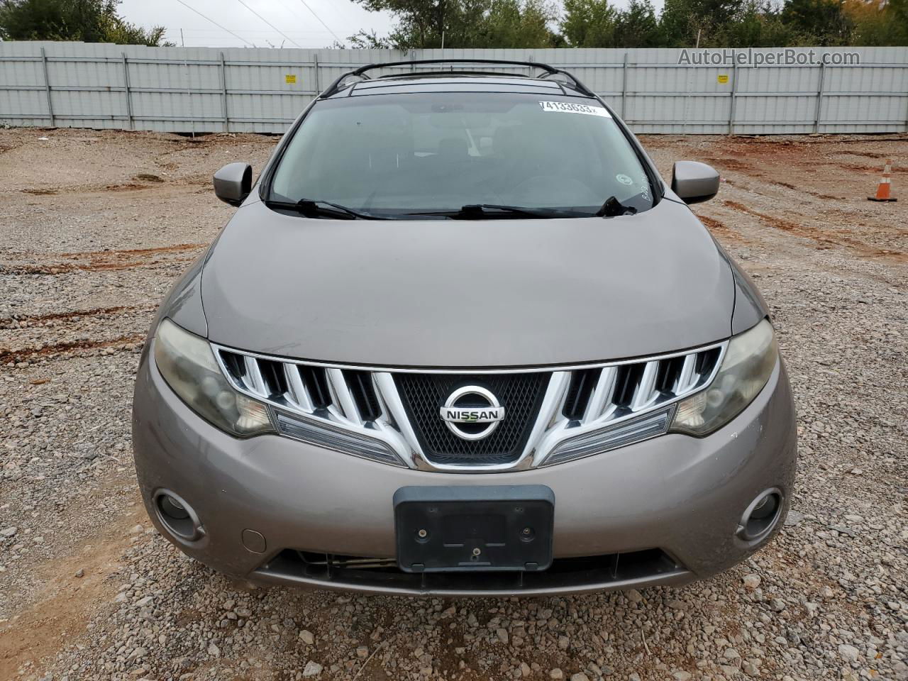 2010 Nissan Murano S Gray vin: JN8AZ1MU9AW007772