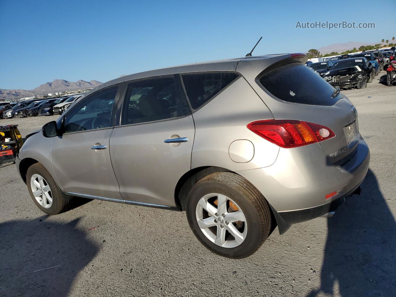 2010 Nissan Murano S Желто-коричневый vin: JN8AZ1MU9AW016231