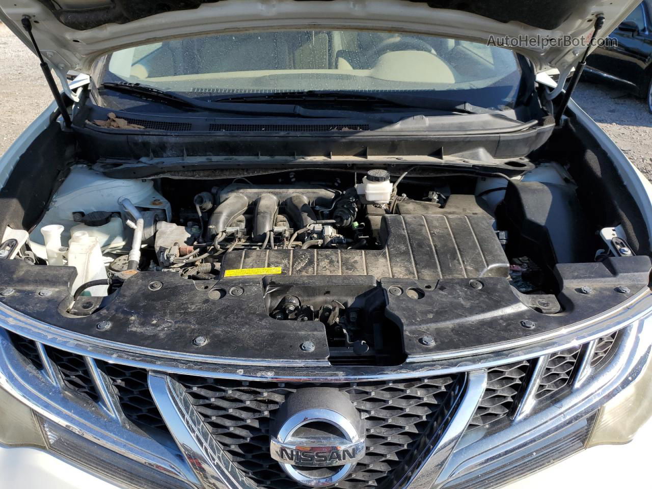 2011 Nissan Murano S Белый vin: JN8AZ1MU9BW067326