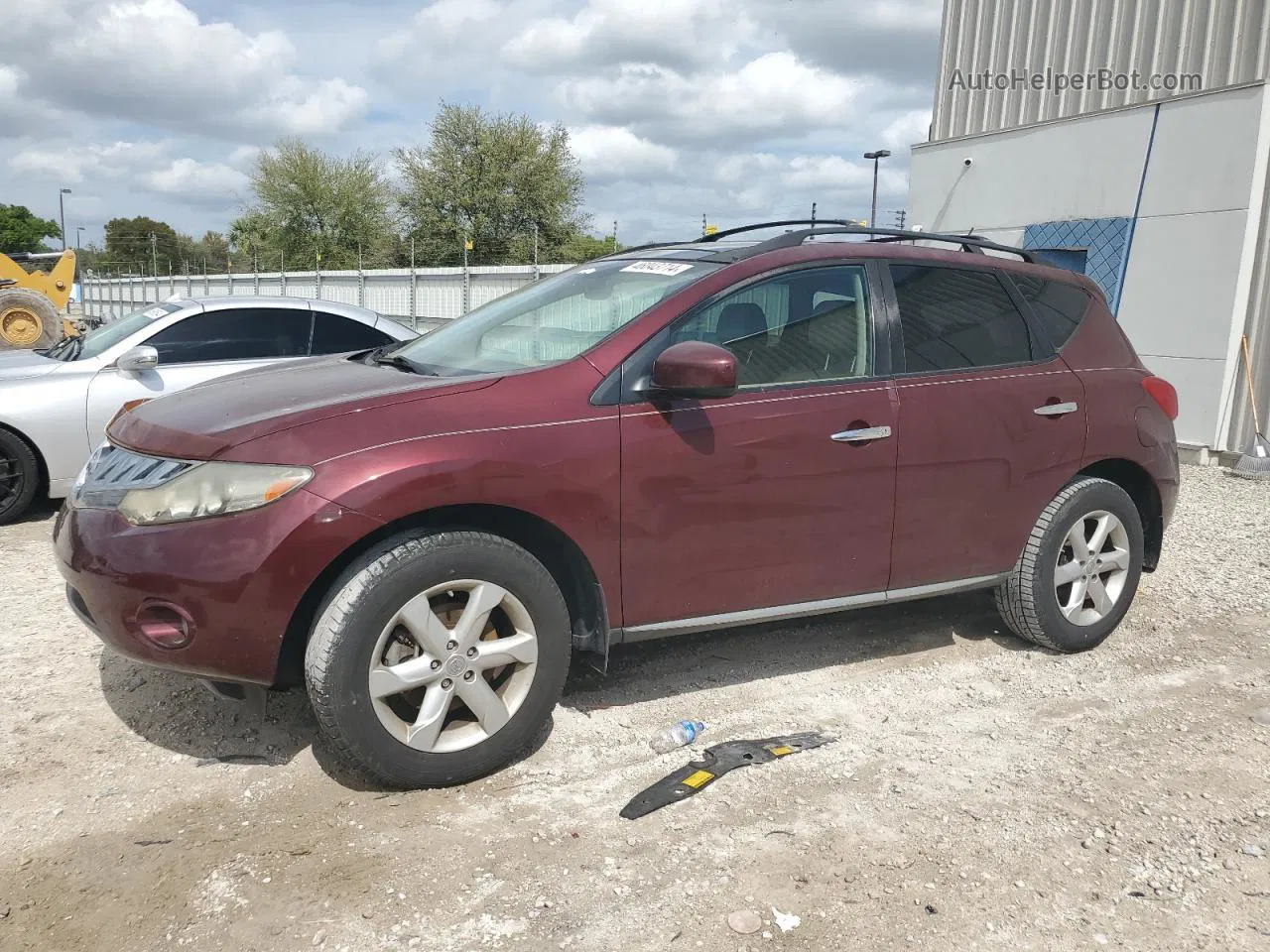 2010 Nissan Murano S Красный vin: JN8AZ1MUXAW001768