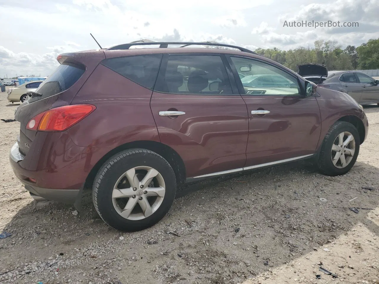 2010 Nissan Murano S Красный vin: JN8AZ1MUXAW001768