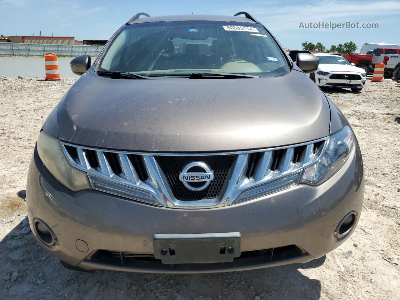 2010 Nissan Murano S Gray vin: JN8AZ1MUXAW001852