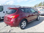 2010 Nissan Murano Sl Red vin: JN8AZ1MUXAW004380