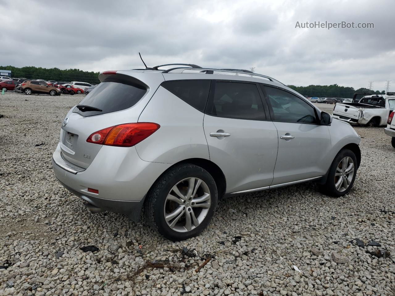 2010 Nissan Murano S Silver vin: JN8AZ1MUXAW006193