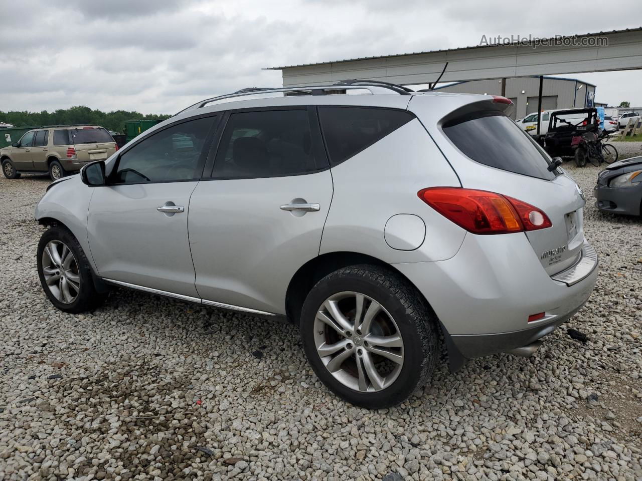 2010 Nissan Murano S Silver vin: JN8AZ1MUXAW006193