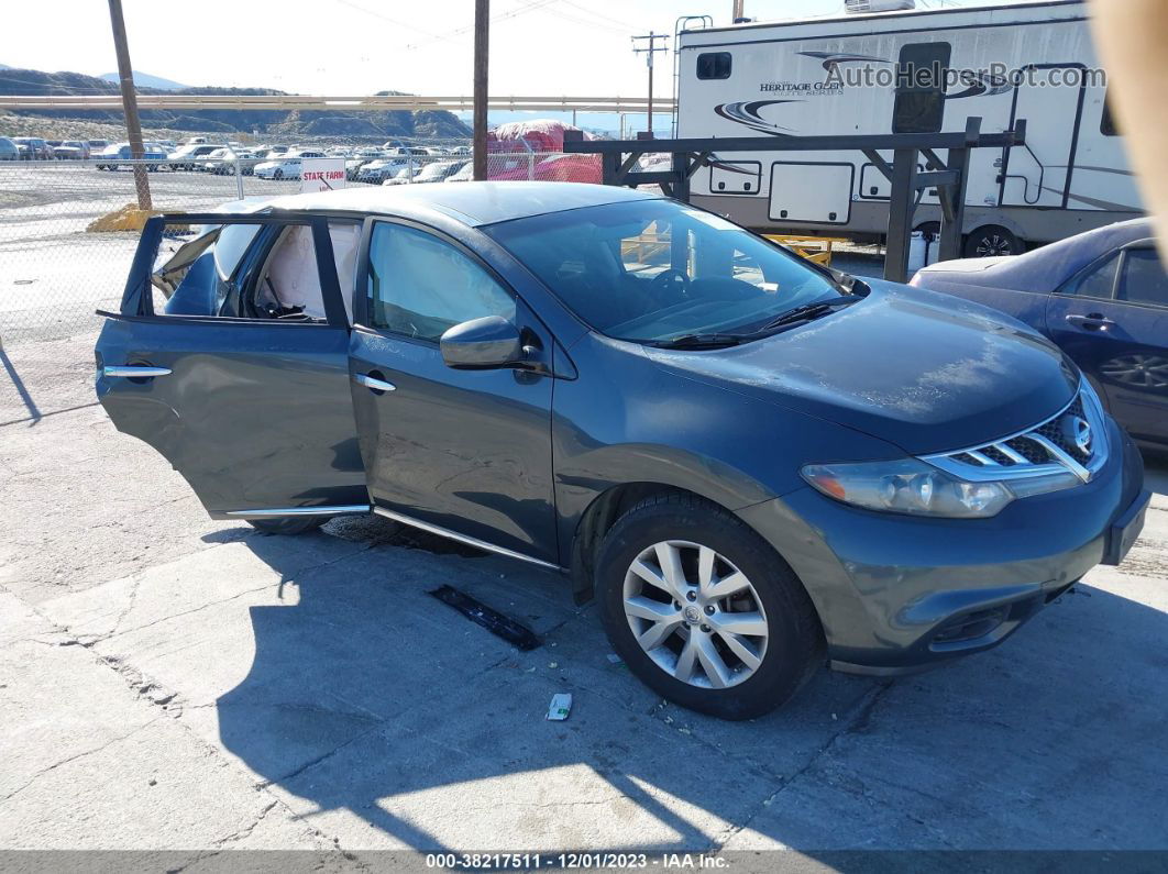 2011 Nissan Murano S Синий vin: JN8AZ1MUXBW051605