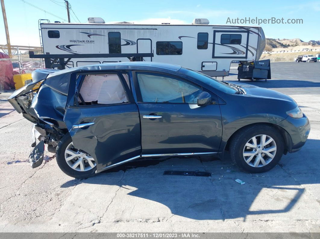 2011 Nissan Murano S Синий vin: JN8AZ1MUXBW051605